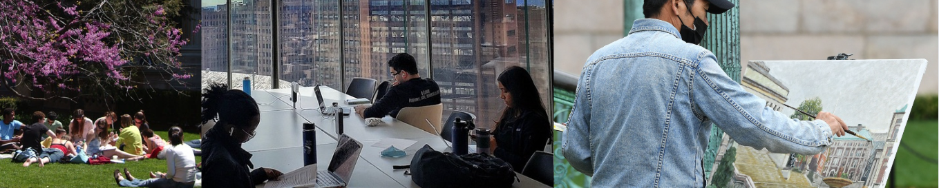 Photo Credits:All photos were sourced from the University Photo Library and the Digital Asset Management (DAM) system. Images were taken by University Photographer Eileen Barroso (Office of Communications). The collage was created using Canva.